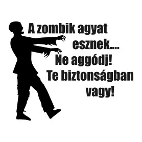 A zombik agyat esznek...-Párnahuzat, Díszpárnahuzat