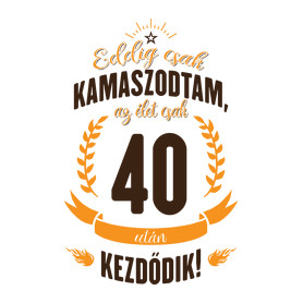 kamasz-40-brown-orange-Párnahuzat, Díszpárnahuzat