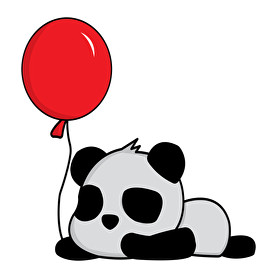 Panda ünnepel-Párnahuzat, Díszpárnahuzat