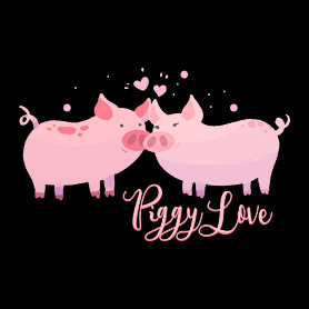 piggy_love-Párnahuzat, Díszpárnahuzat