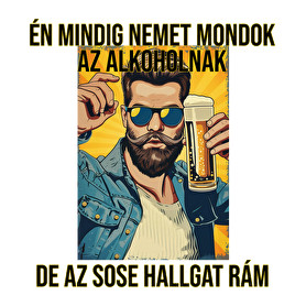 No Alcohol -Párnahuzat, Díszpárnahuzat