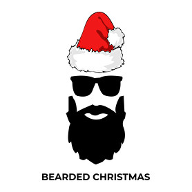 BEARDED CHRISTMAS-Párnahuzat, Díszpárnahuzat