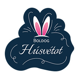 Boldog Húsvétot - Nyuszifüllel-Párnahuzat, Díszpárnahuzat