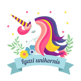 Igazi unikornis egyszarvú-Párnahuzat, Díszpárnahuzat