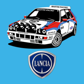 Lancia Delta-Vászontáska