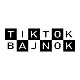 TikTok Bajnok-Vászontáska