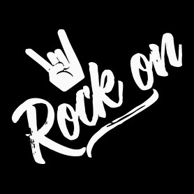 Rock n Roll-Vászontáska