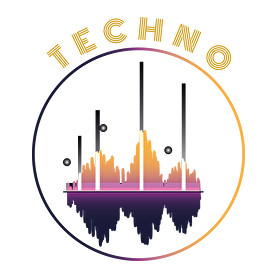 Techno - Hang-Vászontáska