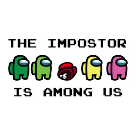 The impostor is among us-Vászontáska