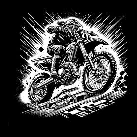 motocross-Vászontáska