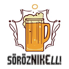 Sörözni kell-Vászontáska