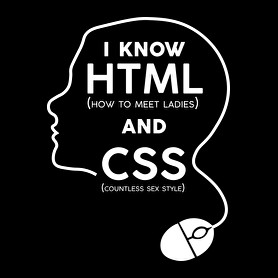 I know HTML and CSS-Vászontáska