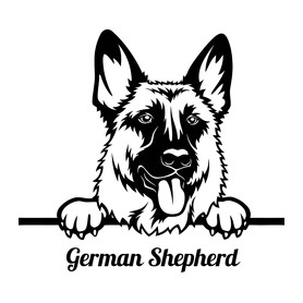 German Shepherd-Vászontáska