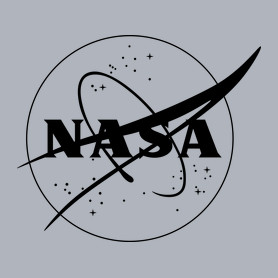 Fekete Nasa logo-Vászontáska