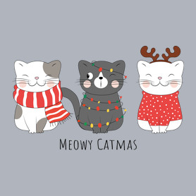 Meowy Catmas-Vászontáska