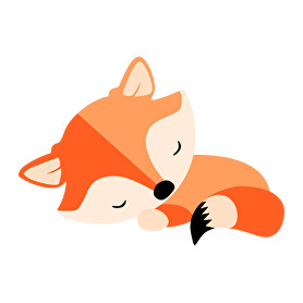 Cute Fox baby-Telefontok