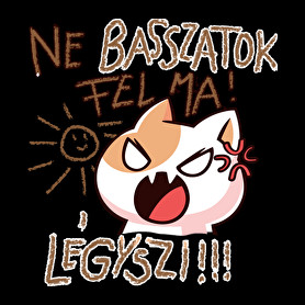 Ne basszatok fel ma! Légyszi!-Bögre