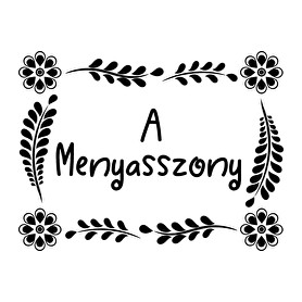 A menyasszony (virágmintás)-Bögre