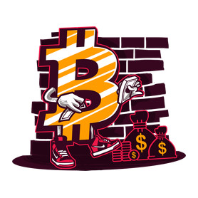 Bitcoin király-Bögre