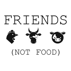 FRIENDS, NOT FOOD.-Bögre