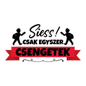 Egyszer csengetek-Bögre