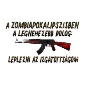 Zombiapokalipszis-Bögre