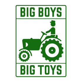 Big boys big toys - traktoros-Baba Body