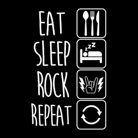 Eat Sleep Rock Repeat-Baba Body