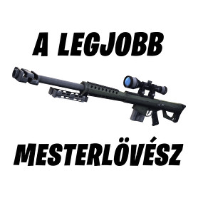 A legjobb mesterlövész - Fortnite (Fekete)-Baba Body