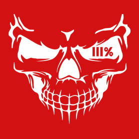 111 skull-Szájmaszk