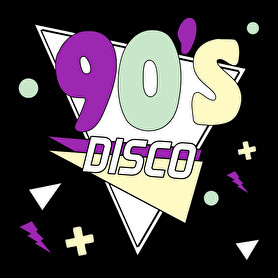 90's disco-Szájmaszk