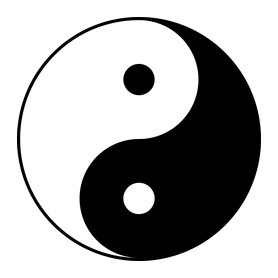 Yin-Yang-Szájmaszk