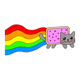 Nyan Cat-Szájmaszk