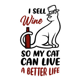 I sell wine - Borász-Szájmaszk