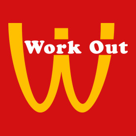 McDonalds Work Out-Szájmaszk