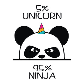 Panda unicornis ninja-Szájmaszk