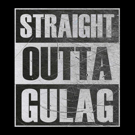 Straight Outta Gulag-Szájmaszk