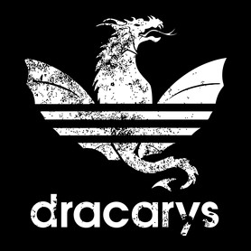 dracarys fehér-Szájmaszk