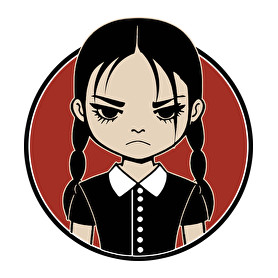 Wednesday - Addams Family -Szájmaszk