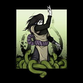 Orochimaru with snakes-Szájmaszk