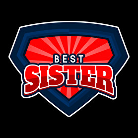 BEST SISTER-Szájmaszk