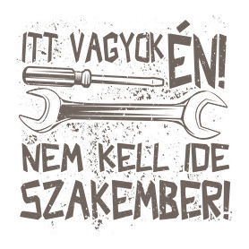 Itt vagyok én nem kell ide szakember-Szájmaszk