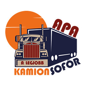 Apa a legjobb kamionsofőr-Szájmaszk