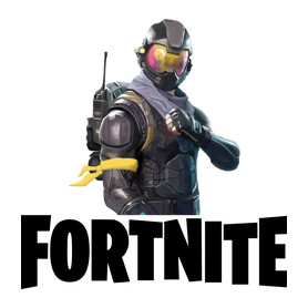 Fortnite #6 /Black/-Szájmaszk