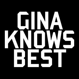 Gina knows best - Brooklyn Nine-Nine-Szájmaszk