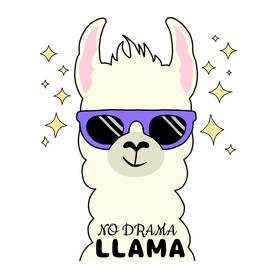 no drama llama-Szájmaszk