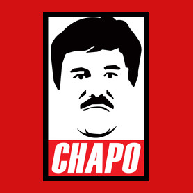 El Chapo-Szájmaszk