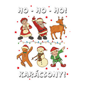 Karácsony - hohoho - télapó és barátai-Szájmaszk