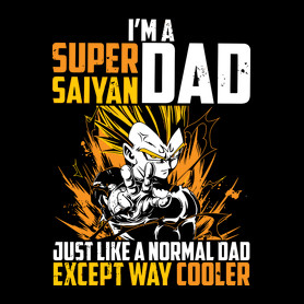 Super Saiyan Dad-Szájmaszk