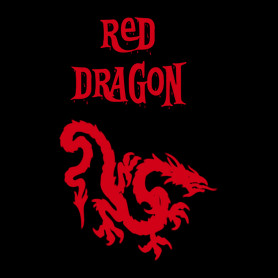 red dragon2-Kitűző, hűtőmágnes